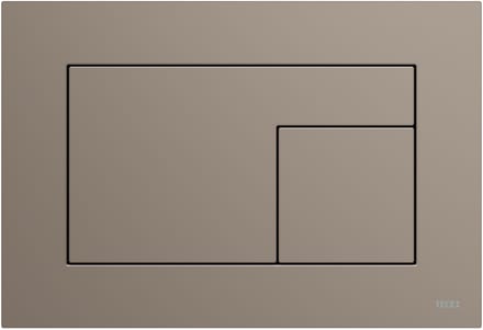 TECE Velvet bedieningspaneel beige bruin voor TECE Profil