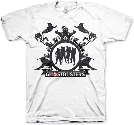 Ghostbusters Heren Tshirt -M- Team Wit