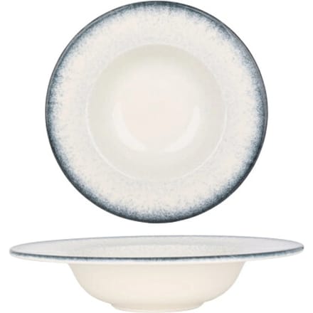 By Bone Pastabord - Occhio - Porselein - 25 cm (400cc) - set van 2