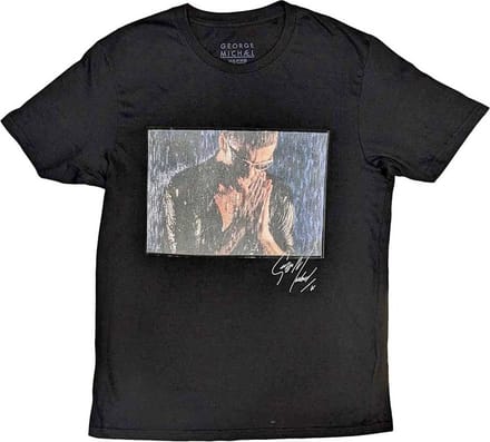 George Michael - Film Still Heren T-shirt - S - Zwart