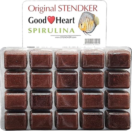Stendker Good Heart Spirulina | diepvries discusvoer | 2 maten 100 Gram