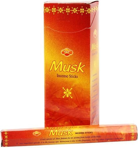 Wierookstokjes (6 pakjes) Musk