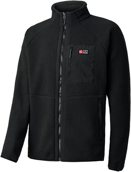 Ternua Triton Fleece Met Volledige Rits Zwart XL Man