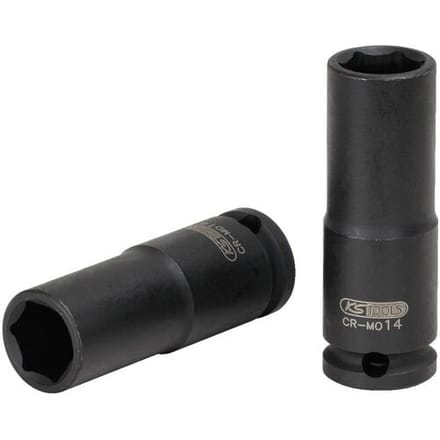 KS Tools - Zeskantig Lang Socket - 27mm - 3/4 inch