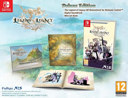 The Legend of Legacy HD Remastered-Deluxe Edition (Switch) Nieuw