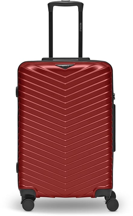 REDOLZ trolley Essentials 18 Trolley Metallic-Red Shiny rood 66cm