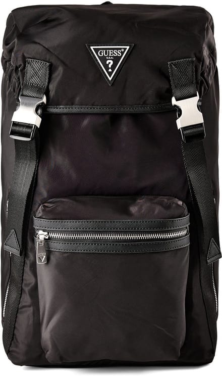 GUESS vrijetijdsrugzak rugzak Berlin Backpack Black zwart