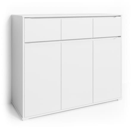 Vicco Ruben Ladekast – 48 x 101.6 cm met laden Wit
