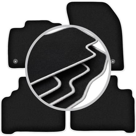 CARLUX-SILVER automatten voor: Ford Edge MK2 SUV (2014-)