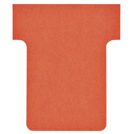 Nobo T-planbordkaarten index 1,5, ft 53 x 45 mm, rood