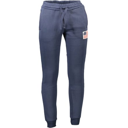 U.S. POLO ASSN. Blauwe Katoenen Heren Sweatpants