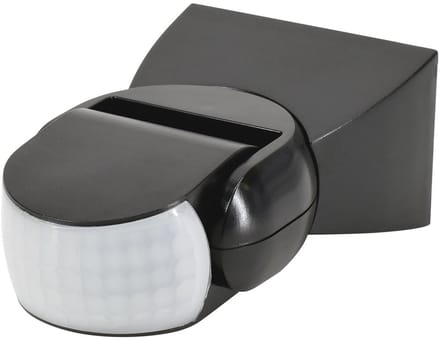 BEMKO Bewegingsmelder PIR - 1200W Bewegingssensor - Voor buiten IP44 - 180° Detectie - Max. 12 M - Zwart