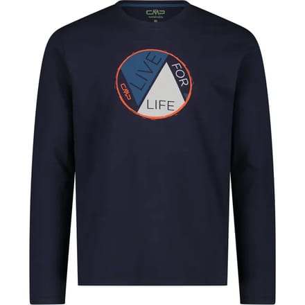 T-shirt met lange mouwen van biologisch katoen CMP