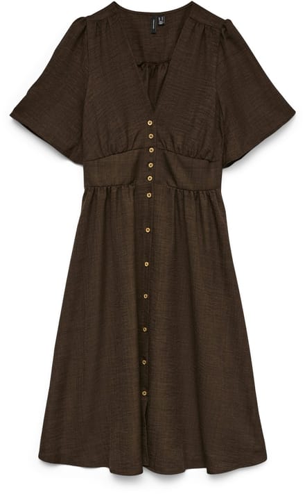 VERO MODA - VMMELANEY 2/4 BLK DRESS WVN NOOS - Dames - Mini jurken