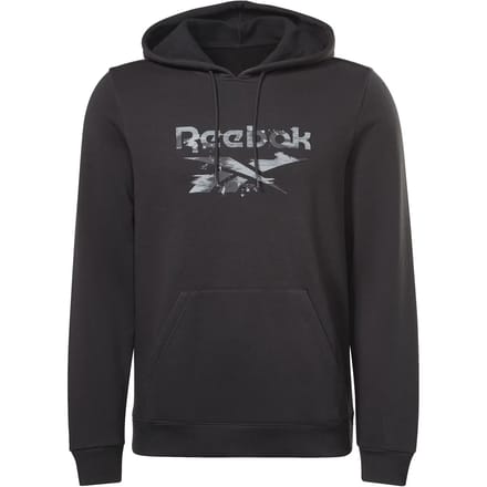Reebok Identity Modern Camo Fleece Hoodie Zwart M Man