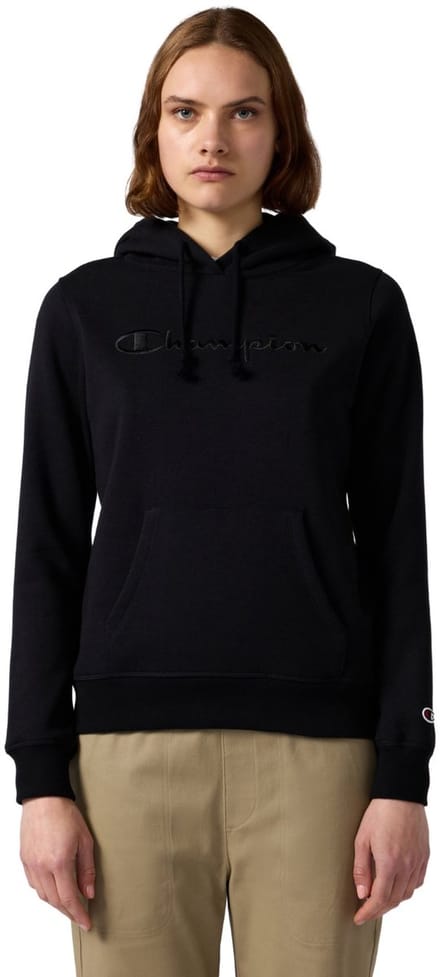Champion Hooded Sweatshirt Zwart Dames - Maat M