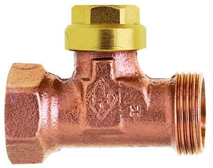 IMI Hydronic Engineering HEIMEIER Retourleidingkoppeling Rp 1/2 binnendraad x G 3/4 buitendraad, 0402-02.000
