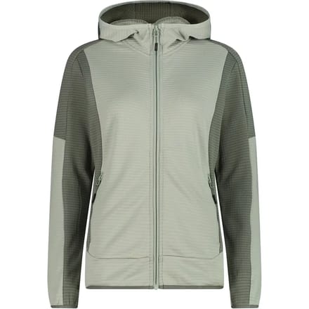 Dames fleece met capuchon CMP Grid Tech