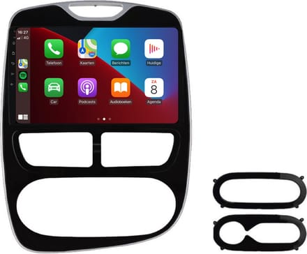 Carplay autoradio voor Renault Clio 4 | 2013 t/m 2015 | Android 13 | Draadloos Apple Carplay & Android Auto | 2GB + 32GB | 8-Core processor | Davilon | 2025 model | 2013 2014 2015 | Bluetooth & Wifi