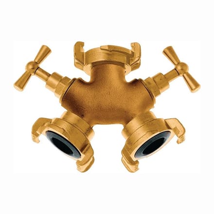 GEKA Tweewegkraan GEKA plus messing slangmaat 9,5-38 mm - 343331