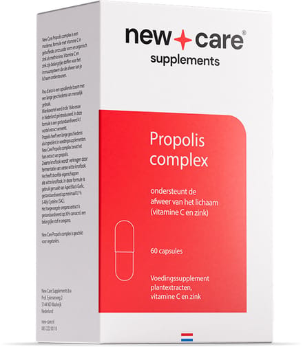 New Care Propolis complex - immuunsysteem - 60 tabletten - vegetarisch