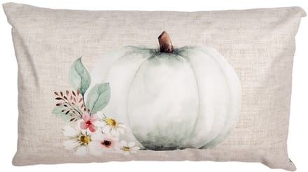 Clayre & Eef Sierkussen Overig Beige Synthetisch Pompoen Herfst decoratie