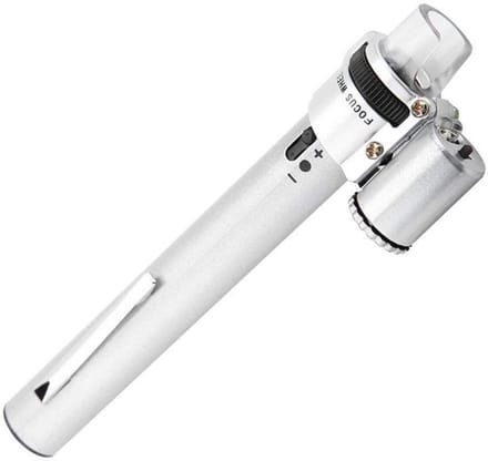 Shopcentral - Mini Handheld Pocket Pen Microscoop - 100x Vergroting