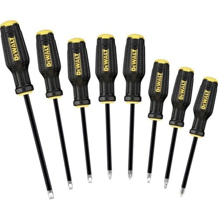 DEWALT DWHT65102-0 Schroevendraaierset Universeel 8-delig Plat, PH, PZ
