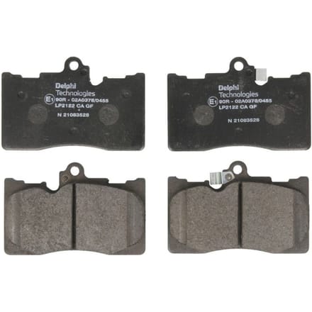 Remblokset DELPHI LP2122, voor