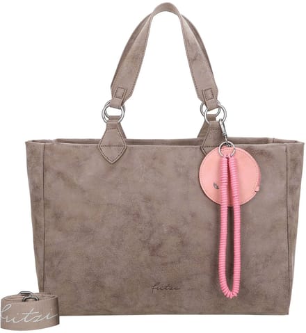 Fritzi aus Preußen Schoudertas Izzy Vintage Shoulder Bag Old Wood Bruine