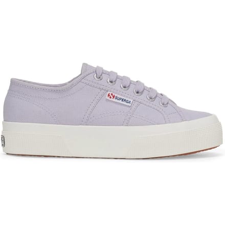 Superga Dames/Dames 2740 Veterschoenen (Lichtviolet/Avorio)