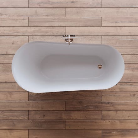 SPALINA - Vrijstaand bad - Jazz 170 blanche, 170 x78 x78 cm, Wit