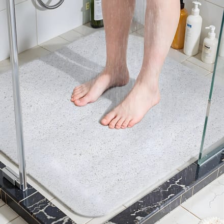AHD® Douchemat Antislip Voor Douche - Douchemat - Antislipmat Douche - Wit - 80cm x 80cm x 3cm