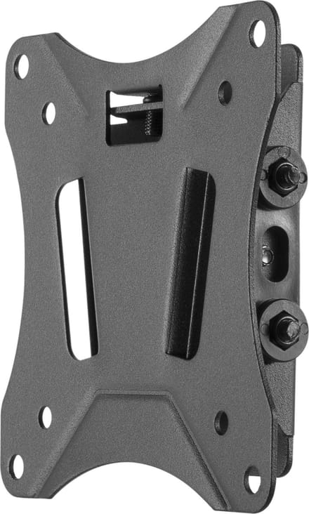 Deltaco ARM-0102 TV Beugel - Kantelbaar - 13-27 inch - Max 25kg - Zwart