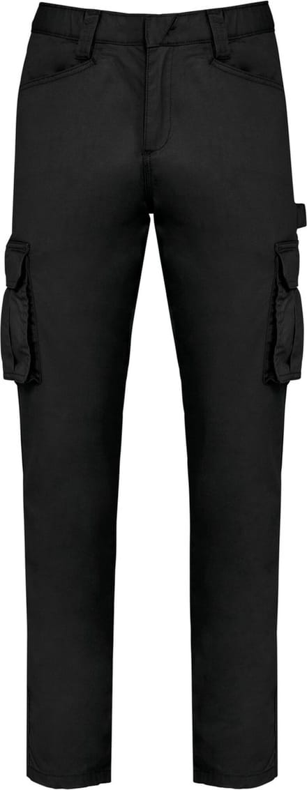 WK. Designed To Work Ecologische herencargobroek WK703 - Black - M