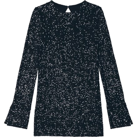 Mikuta The Black Sequin Dress Größe: M | Minikleider Outlet | Damen | Schwarz