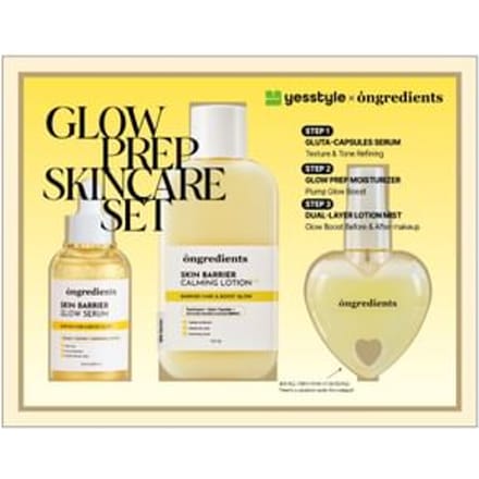 ongredients - YesStyle Exclusive Glow Prep Skincare Set  3 pcs