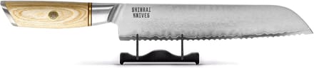 Shinrai Knives - Hikari Damascus Broodmes 20 cm