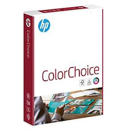Kopieerpapier Hewlett Packard ColorChoice, A4, 100 g/m², helderwit, 1 doos = 5 x 500 vellen