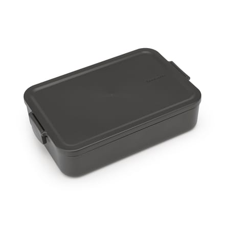Brabantia Make & Take Lunchbox/Broodtrommel - Large - Kunststof - Dark Grey
