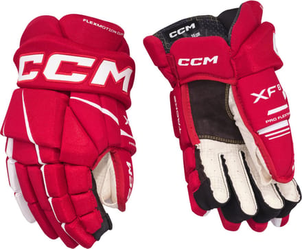 CCM - Tacks XF 80 - IJshockeyhandschoenen - Kinderen - Rood - Wit - 11