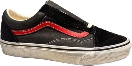 Vans - Old Skool - Sneakers - Heren - Zwart/Rood