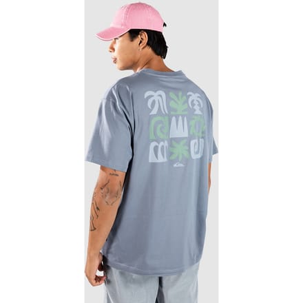 Quiksilver Pto Sun Flow T-Shirt blauw