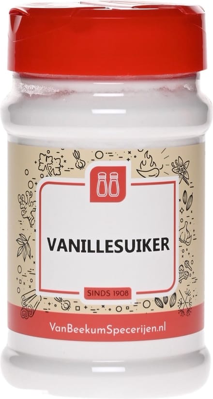 Van Beekum Specerijen - Vanillesuiker - Strooibus 160 Gram
