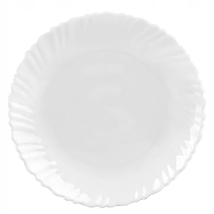Festa Italia Agnes Dessertbord Wit Gehard Glas 19cm