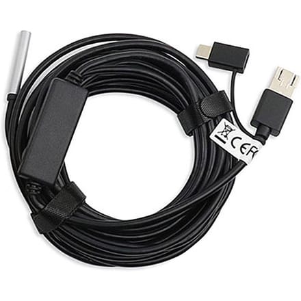 3-in-1 USB2.0 Micro USB Type-C Endoscoop Inspectie Boroscoop Camera HD 5.5mm Ingebouwde 6 Instelbaar black