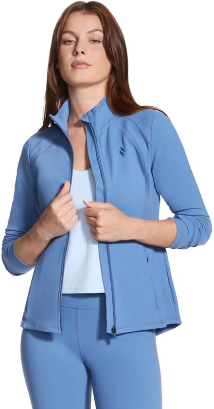Skechers GO WALK Jacket, Vrouwen, Blauw, Jasje, maat: M