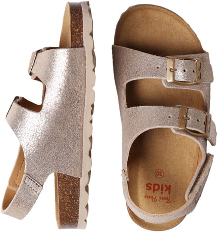 BIO suède sandalen voor kinderen | ELLIOT-QT