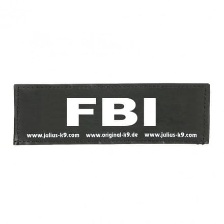 Julius K9 Tekstlabel – FBI groot