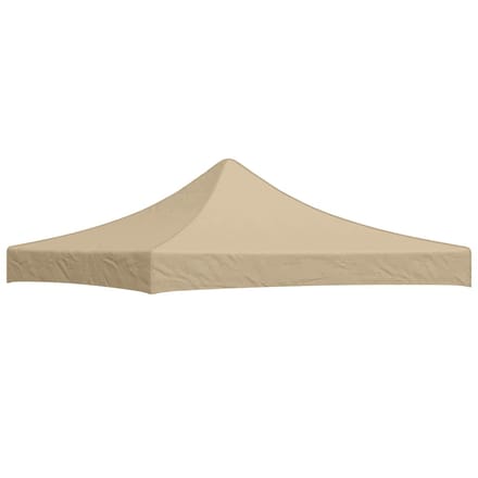 vidaXL - Partytentdak - 270 - g/m² - 3x3 - m - beige